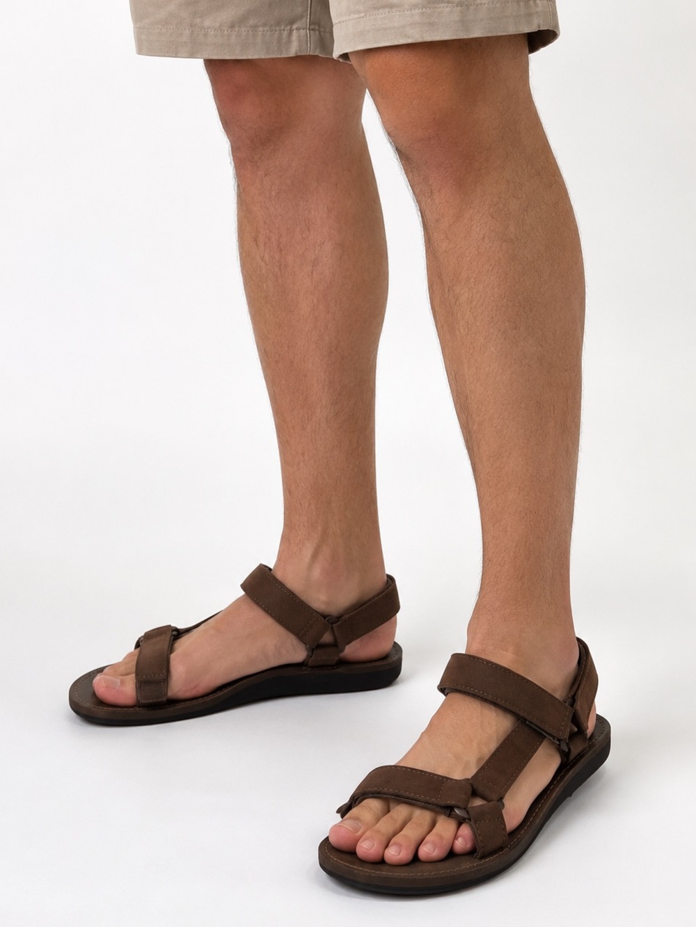 Size 8 Teva Men’s Original Universal Leather Brown Sport Sandals